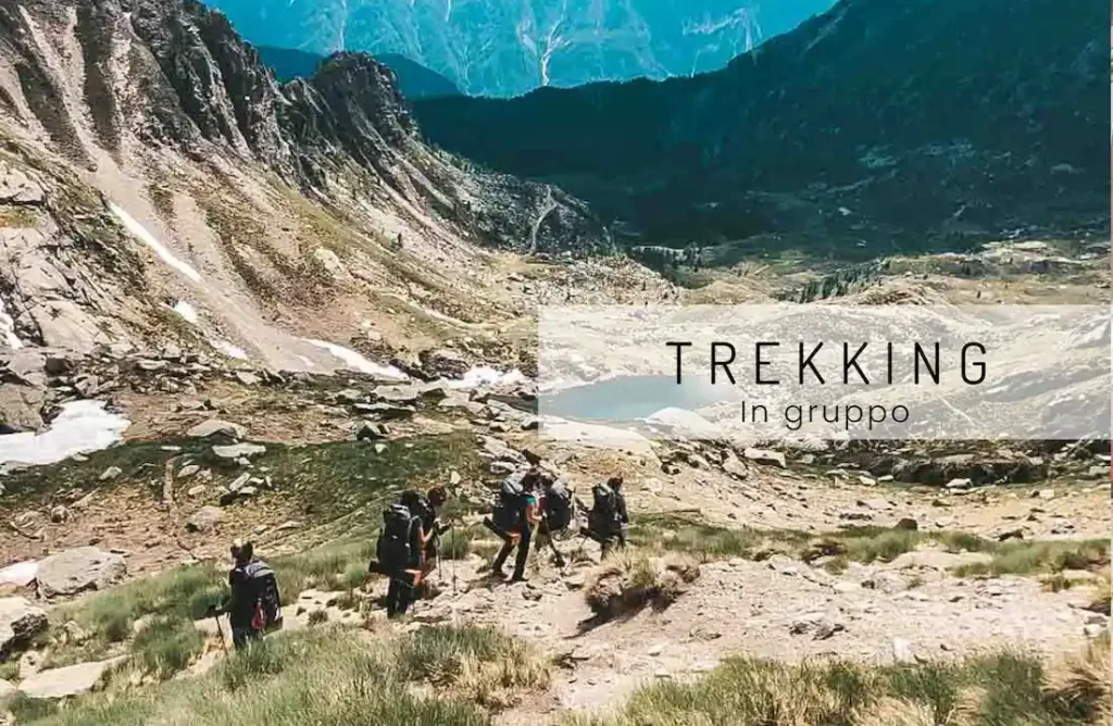 trekking in gruppo in Lagorai